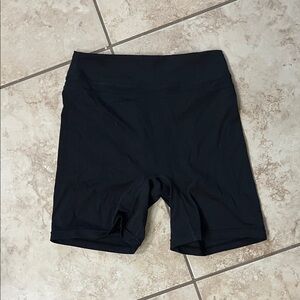 Sleek Black Women's Bike Shorts